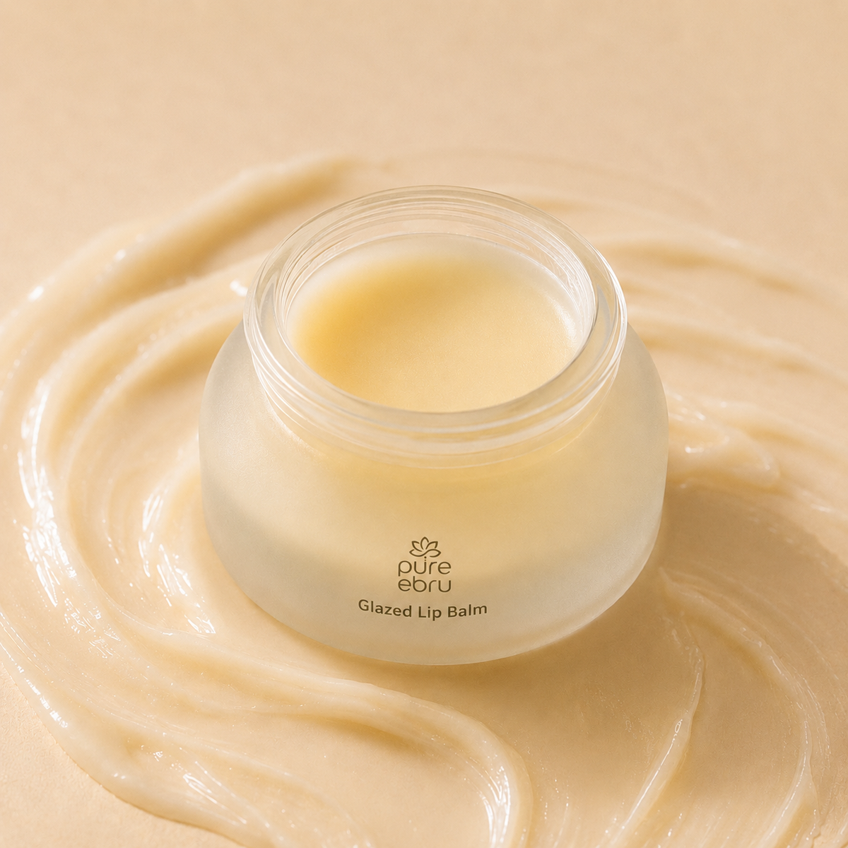 Glazed Lip Balm für weiche Lippen