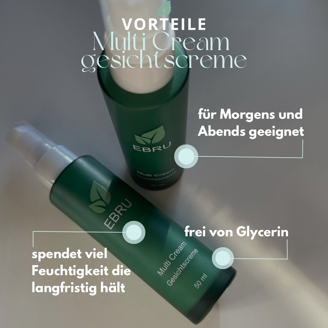 Multi Cream - Feuchtigkeitscreme Vorteile