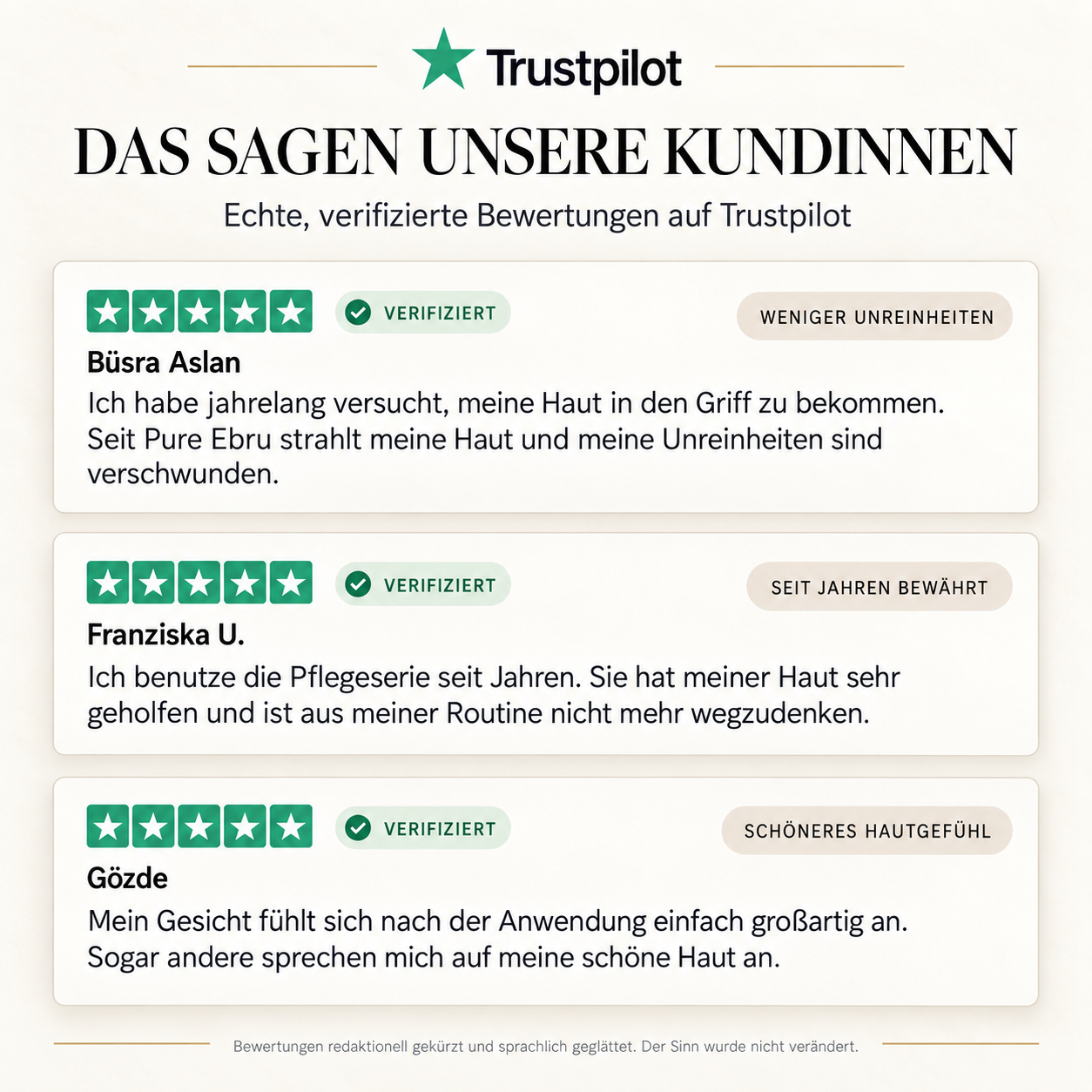 Starter Set – 4‑Schritte Gesichtspflege-Routine