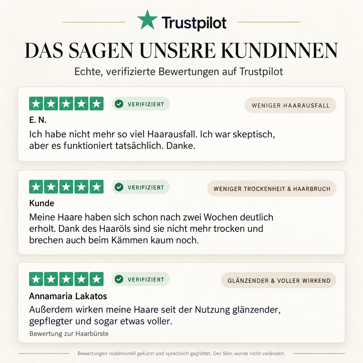 2-Schritte Haarwachstums-Routine