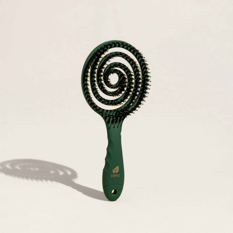Hair Brush Emerald