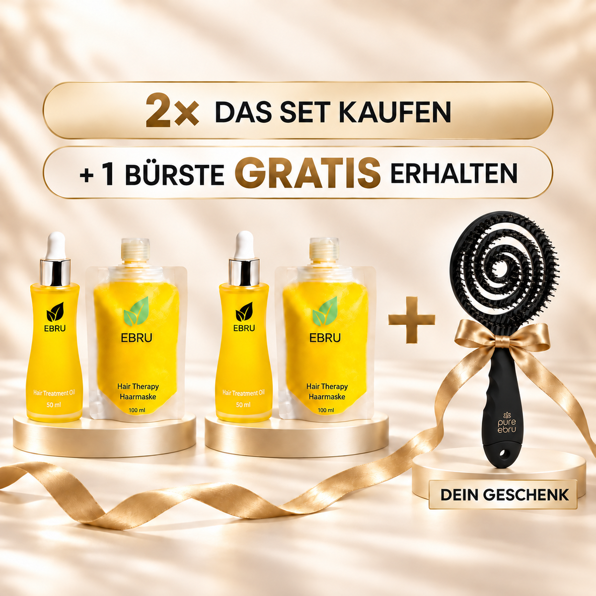 2-Schritte Haarwachstums-Routine